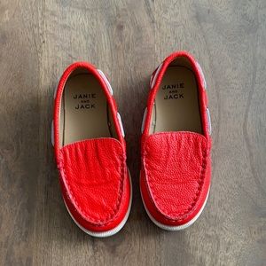 Janie and Jack moccasin boat shoe